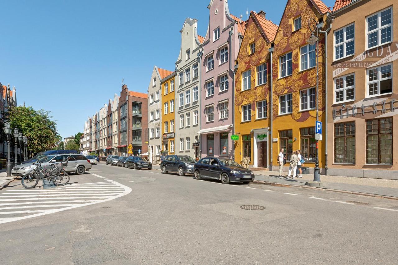 グダニスクGoma Rent - Szeroka Old Townアパートメント エクステリア 写真